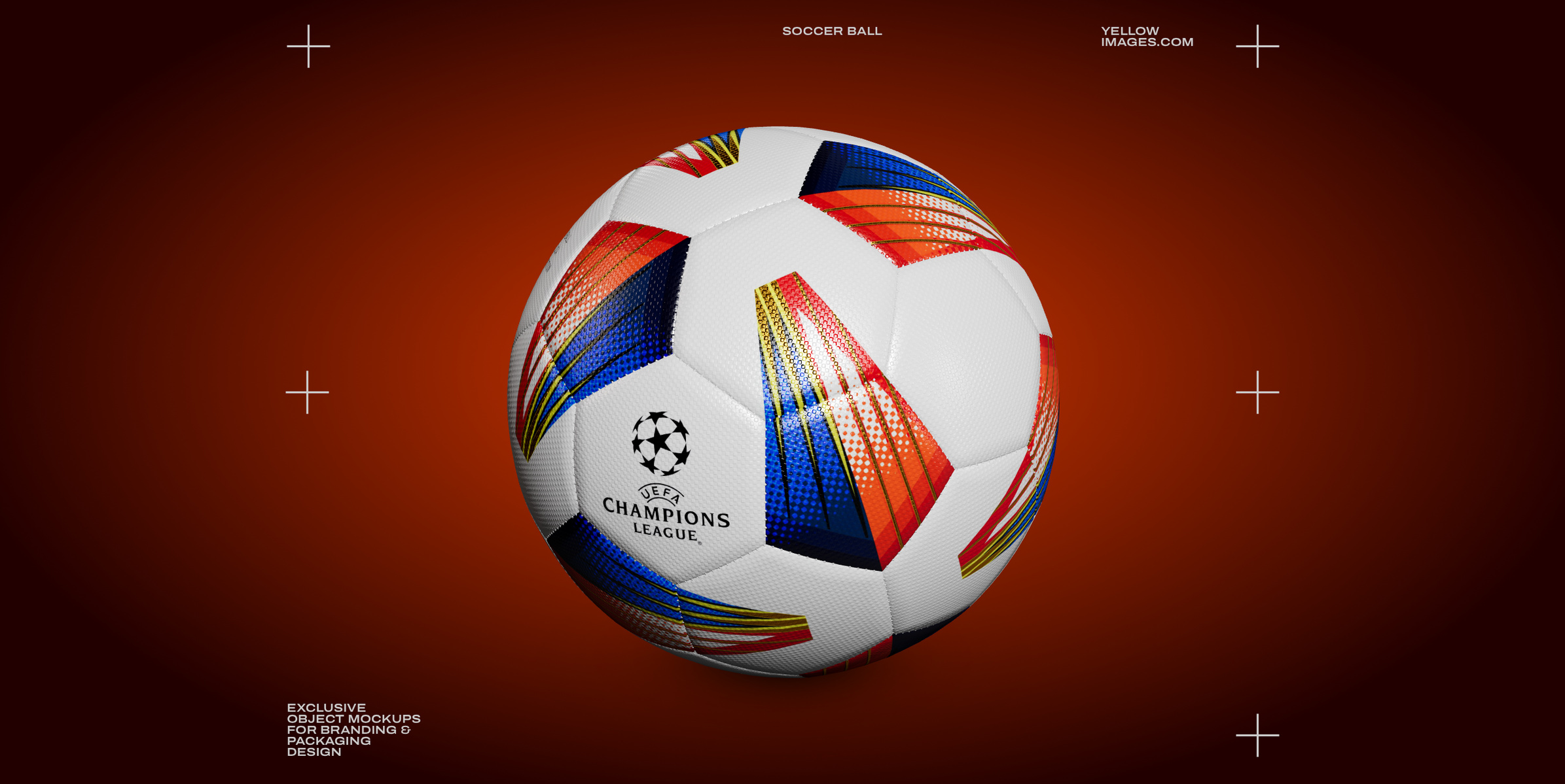 ProVisual —  Soccer Ball 3D mockup and 3D model - explore every detail and customize online now