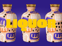ProVisual —  Ceramic Liquor Bottle 3D mockup and 3D model - explore every detail and customize online now