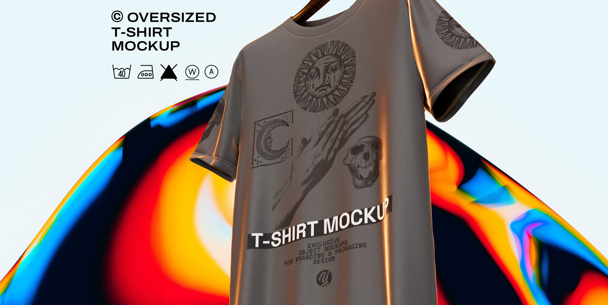 ProVisual —  T-Shirt on Hanger 3D mockup and 3D model - try it now and get yours today
