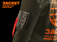 ProVisual —  Bomber Jacket with T-Shirt 3D mockup and 3D model - try it now and get yours today