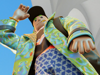 ProVisual —  Stylized Character with Sack 3D mockup and 3D model - explore every detail and customize online now