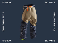 ProVisual —  Ski Pants 3D mockup and 3D model - see every detail and customize online