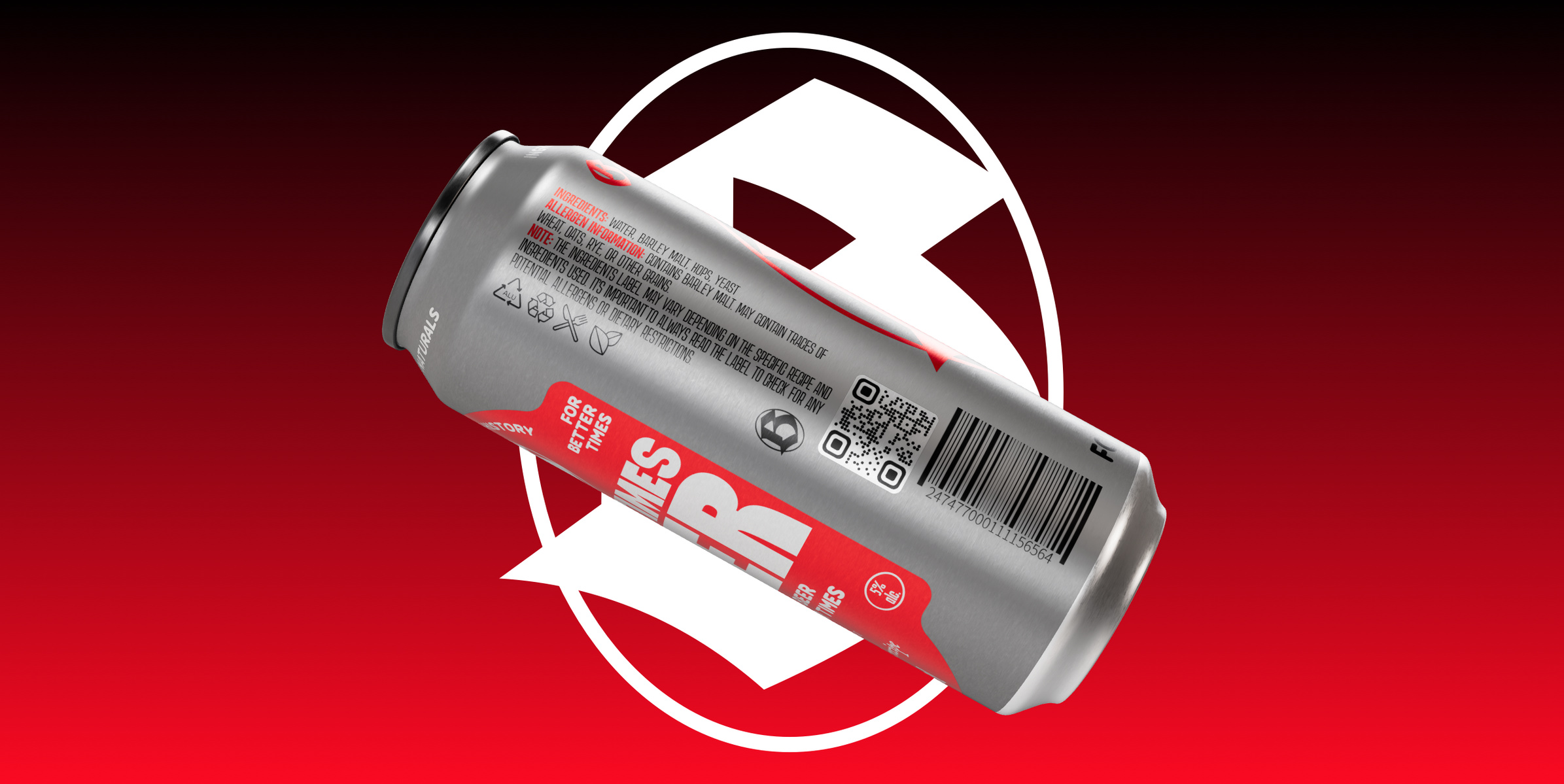 ProVisual — 500ml Aluminum Can 3D mockup and 3D model - create your perfect project online