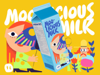ProVisual —  1L Milk Pack 3D mockup and 3D model - see every detail and customize online