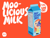 ProVisual —  1L Milk Pack 3D mockup and 3D model - see every detail and customize online
