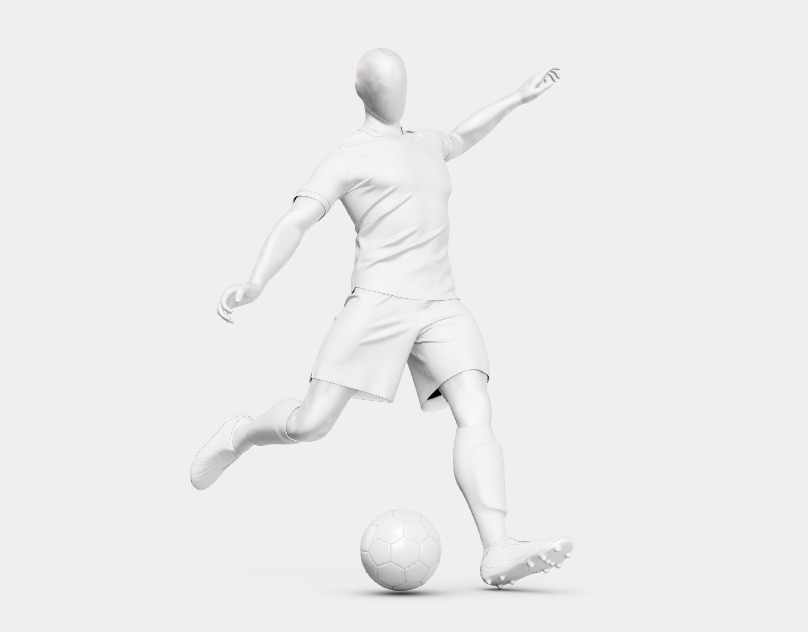 Men’s Full Soccer Kit in Action 411 on ProVisual